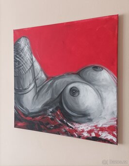 Obraz 50x50, akt, DOPRAVA ZDARMA - 2