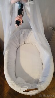 Proutěný košík na miminko - 2