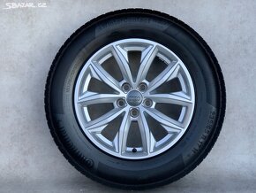 Originální kola AUDI Q5 5x112 R17 ZIMNÍ PNEU č.H22 - 2