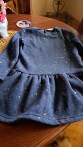 Dívčí šaty se zateplené Topo vel. 110 - 2