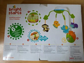 Kolotoč nad postýlku Bright Starts - 2