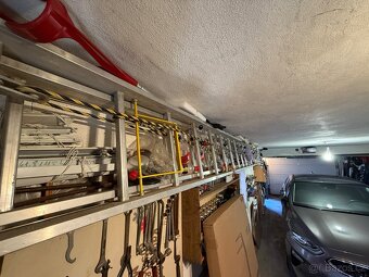 Hliníkový žebřík s lankem - 12 m - 2