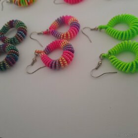 Barevné naušnice - 2