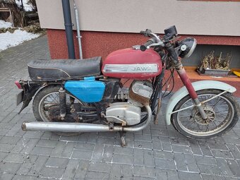 JAWA 350/634 bez TP, veterán - 2