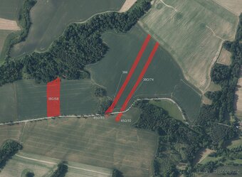 Zemědělská půda, prodej, Petroupim, Benešov - 2