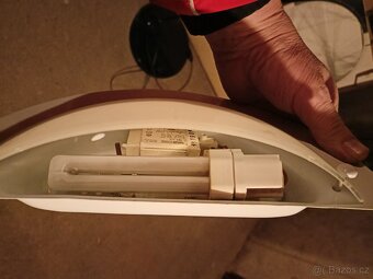 2x nástěnné svítidlo použité. - 2