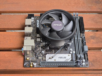 ASUS Prime A320I-K AM4 miniITX + AMD Athlon 3000G - 2