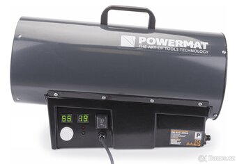 PLYNOVÝ OHŘÍVAČ VENTILÁTOR TERMOSTAT 45KW - 2