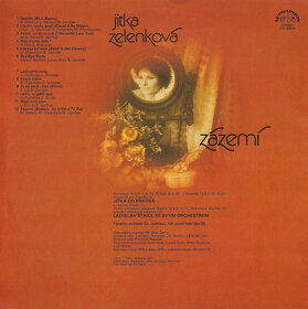 Jitka Zelenková – Zázemí 1979 VG-, VYPRANÁ Vinyl (LP) - 2