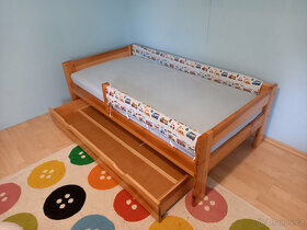 Dětská dřevěná postel Kryštof se šuplíkem - 2