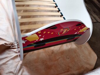 Dětská postel  auto Sebastian 140cmx70cm - 2