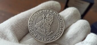 Stříbrný tolar 1574 Maxmilián II. - 2