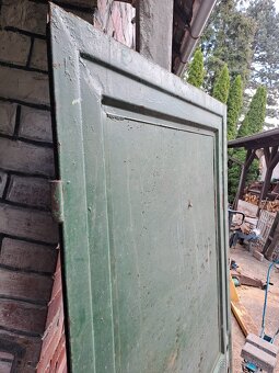 Staré plechové dveře - 2