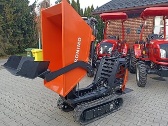 Pásový dumper, samonakládací nakladač - hydraulický - 2