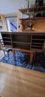 Dřevěný nástavec na stůl Hemnes - 2