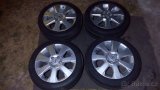 Alu kola 7J17 ET41 Opel 5x110 s pneu 225/45R17 - 2