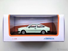 Model ŠKODA Rapid 136 GB White "anglická verze" Abrex 1/43 - 2