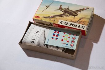 model letadla Avia B-33 IXE 1/72 od KovoProstějov - 2