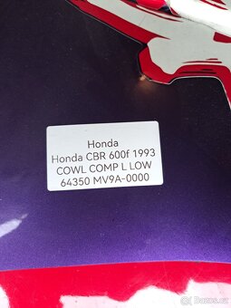 Plasty na honda cbr 600 - 2