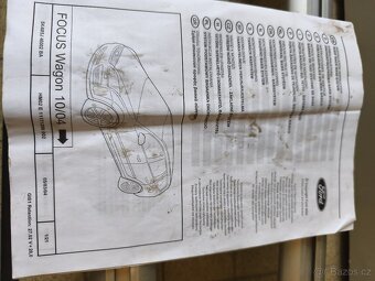 Střešní nosiče Ford focus combi - 2