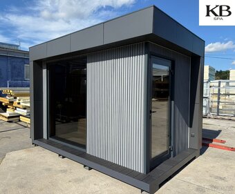 Zahradní sauna / kontejnerová sauna / venkovní sauna 4,0x2,5 - 2
