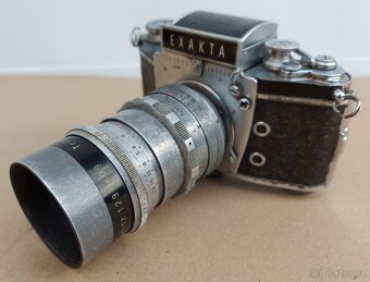 Objektiv Meyer Görlitz Trioplan 100 f2,8 + Exakta Varex IIa - 2