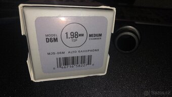 DAddario Woodwinds Alto Sax Select Jazz 6M hubička - 2