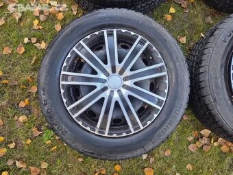 Sada 4ks kola 205/60 R16 VW,Škoda,Seat 5x112 zimní - 2