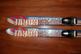 lyže salomon supercarv 120 cm , lyžaky Lange - 2