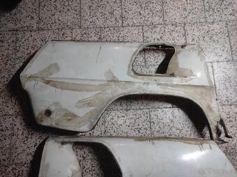 Škoda 1000MB blatníky, žárovka - 2