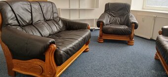 Kožená sedací souprava - 2