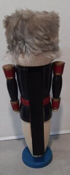 Vánoční dekorace dřevěný louskáček - voják - 2