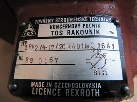 Hydraulické čerpadlo TOS Rakovník-Rexroth. - 2