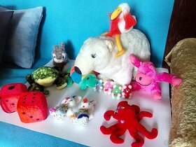 Plyšová zvířátka, zelenina - 2