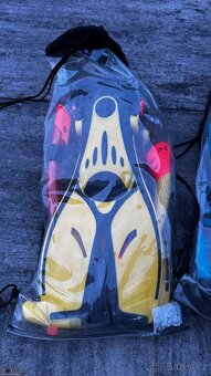 Dětské ploutve 2 sady se šnorchlem - 2