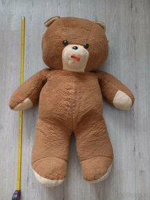 plyšový medvěd - velký (výška cca 110 cm) - 2