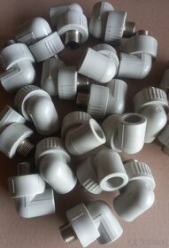 PPR koleno 20x1/2" s kovovým závitem vnějším NOVÉ - 2