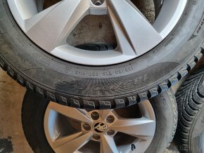 ALU kola+pneu ŠKODA"Deneb"PIRELLI zimni 185/60/R15 6.0J ET - 2