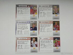Hokejové kartičky OFS LIGA 2000-01 -cena za vše - 2