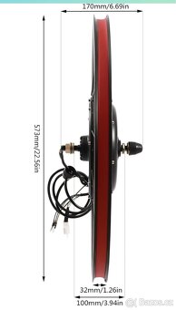 Sada na přestavbu elektrokola Wengna 26" - 48V - 1000W - 2