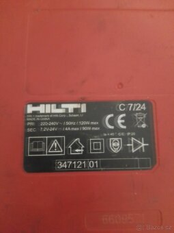 Nabíječka značky Hilti - 2