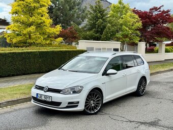 VW Golf VII - 1.6 TDi 81kw - combi - plna servisni historie - 2