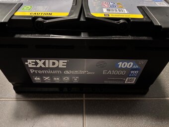 Autobaterie EXIDE Premium 100Ah, 12V, EA1000 - 2