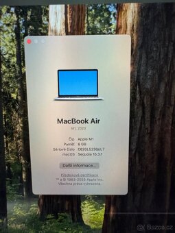 Apple MacBook Air 13" Late-2020 (A2337) 256gb Ram 8gb kondi - 2