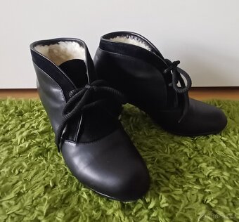 Dámské zimní kotníkové boty - Memery - Vintage shoes - 2