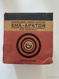 Belma Sygnał Motocyklowy - Ema - Apator nový klakson 12V - 2
