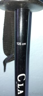 Lyžařské hůlky, délka 125 cm - 2