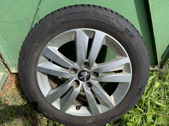 Originál ALU Peugeot 308 + Barum Polaris 5 205/55/R16 - 2