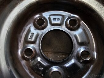 Plechové disky Toyota R16 5x114,3 ET45 6,5J Avensis Auris - 2