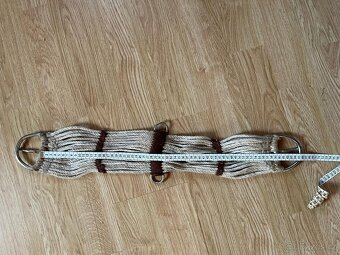 Westernový provázkový podbřišník – světlý, 60 cm - 2